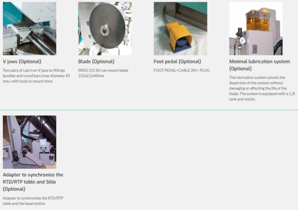 IMET - SIRIO 315 SH - Semi-Automatic Circular Saw