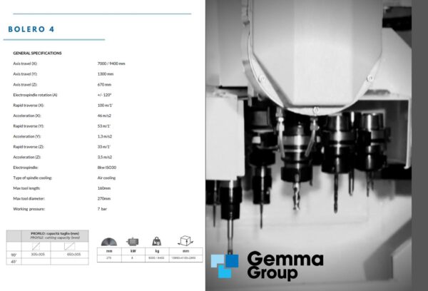 GEMMA - CNC Machining Centres