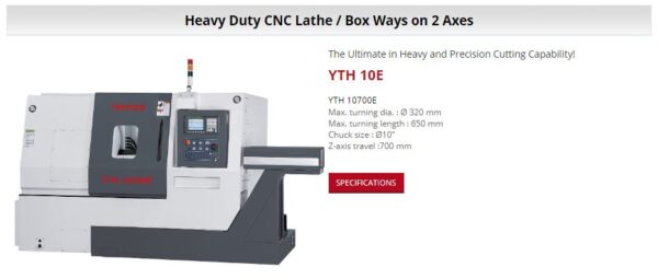 HANNSA - YTH 10E - CNC Lathes