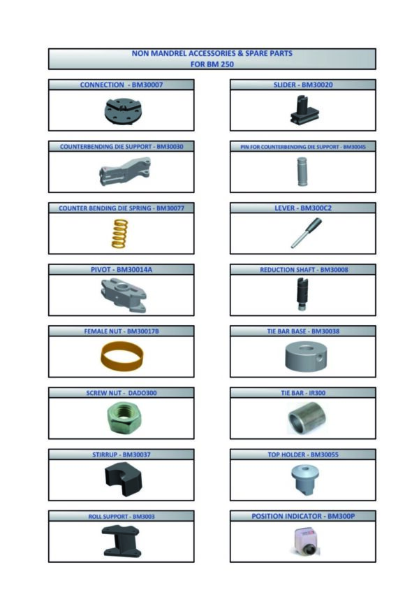 MACKMA - BM250 - Non Mandrel Tube & Pipe Benders