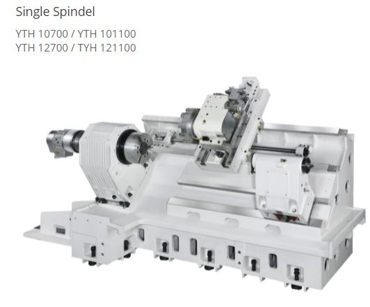 HANNSA - Heavy Duty CNC Lathe / Box Ways on 2 Axes