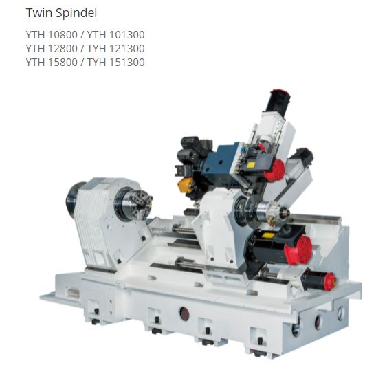 HANNSA - YTH-121100 - Heavy Duty CNC Lathe / Box Ways On 2 Axes