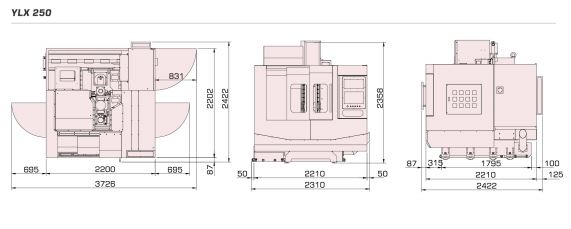 HANNSA - YLX 350 - 5 Axis - Vertical Machining Centre