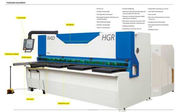 RICO - Guillotine Shears - HGR Range