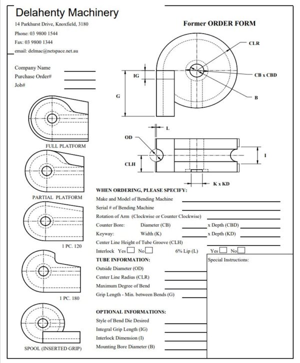 Ball & Plug Mandrels