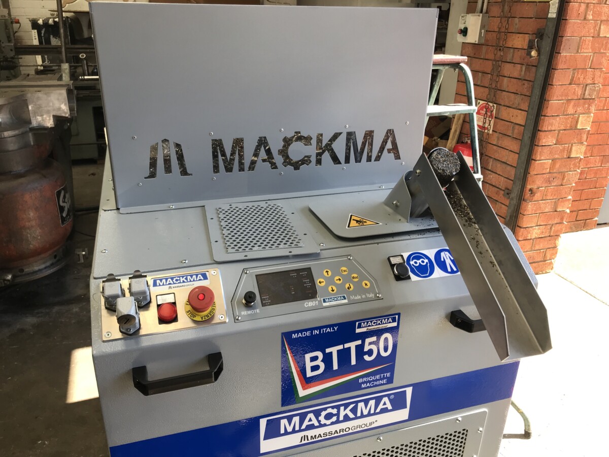 MACKMA BTT50 Chip Briquetter