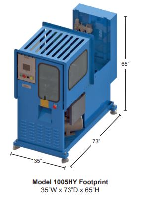 WAUSEON - 1005HY - 5-hit Hydraulic End Forming Machine