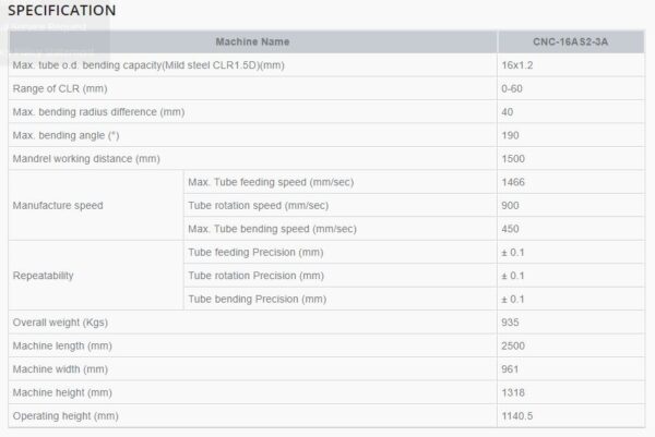 YLM – CNC Hybrid Tube Bending Machine – CNC-16AS2