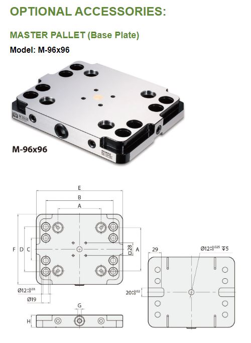 HOMGE - 5-Axis Compact Multi-Powered Vice ACM-160 and ACM-130