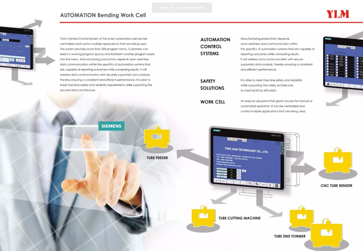 YLM Bending Automation Work Cell