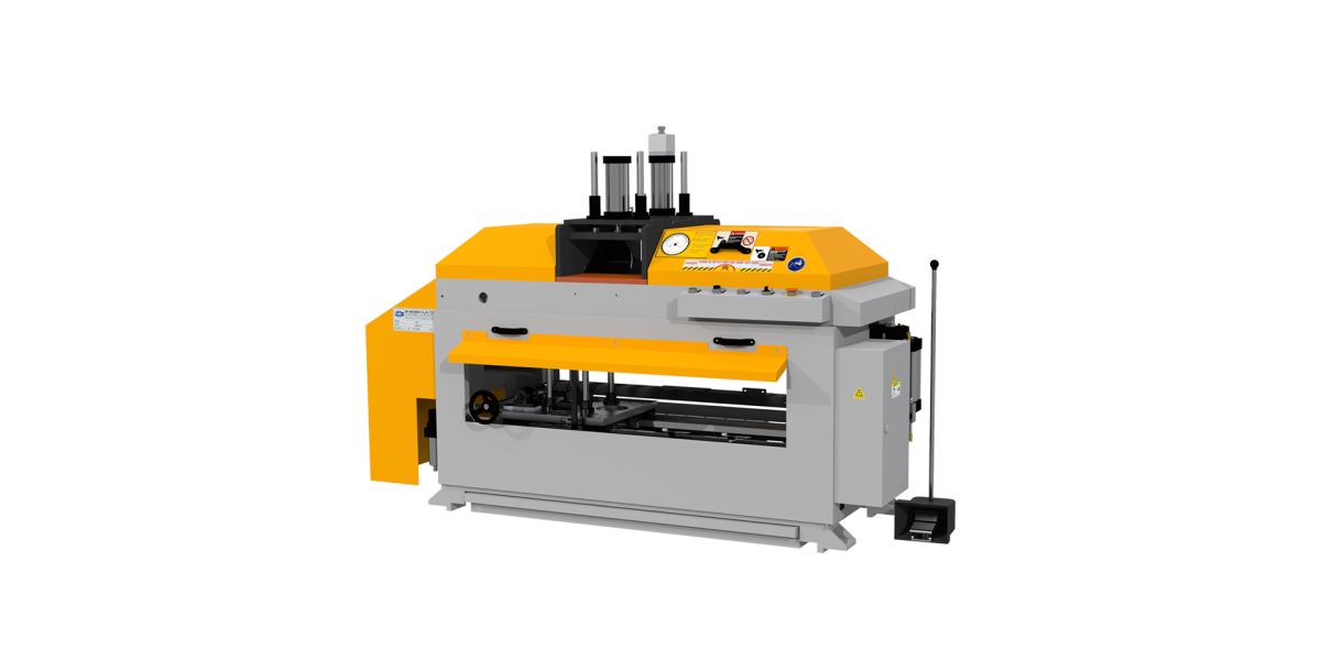 JIH-350L - 45° Double Blade Angular Sawing Machine Series