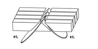 JIH-350L - 45° Double Blade Angular Sawing Machine Series