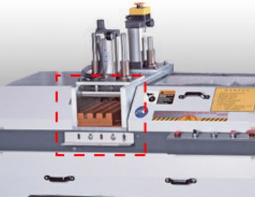 JIH-350L - 45° Double Blade Angular Sawing Machine Series