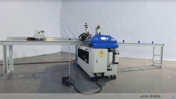 JIH-350L - 45° Double Blade Angular Sawing Machine Series