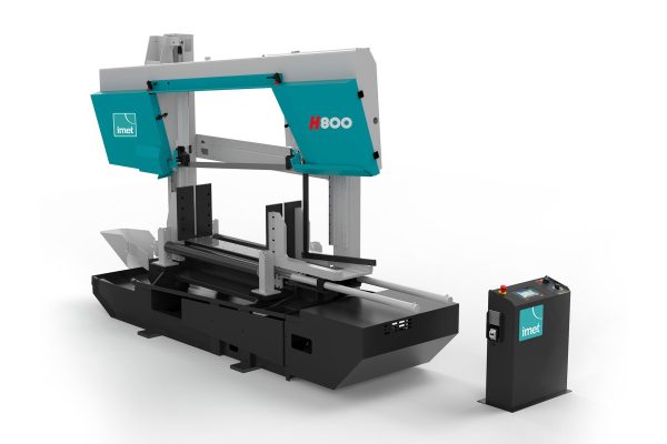 IMET - H800 - semiautomatic double column bandsaw