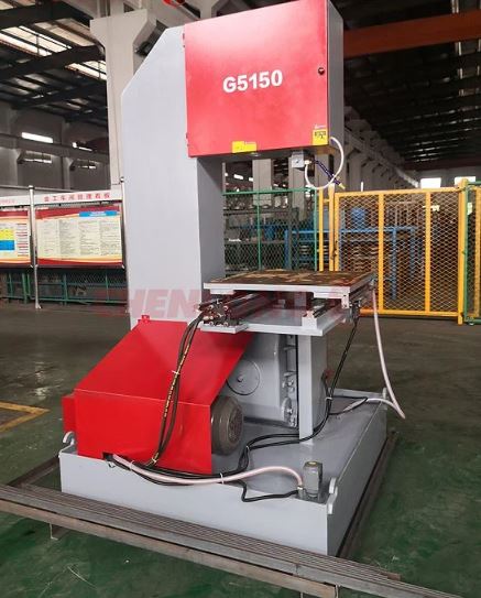 CHENLONG - Aluminium Bar Vertical Cutting Band Saw Machine - G5125