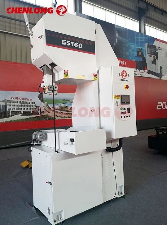 CHENLONG - Aluminium Bar Vertical Cutting Band Saw Machine - G5160