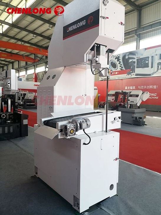 CHENLONG - Aluminium Bar Vertical Cutting Band Saw Machine - G5160