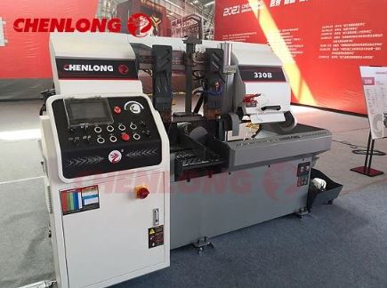 CHENLONG - 330B - Fully Automatic Band Saw Machine