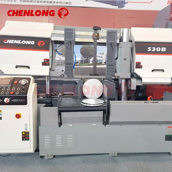 CHENLONG - 530B - Fully Automatic Double Column Bandsaw Machine