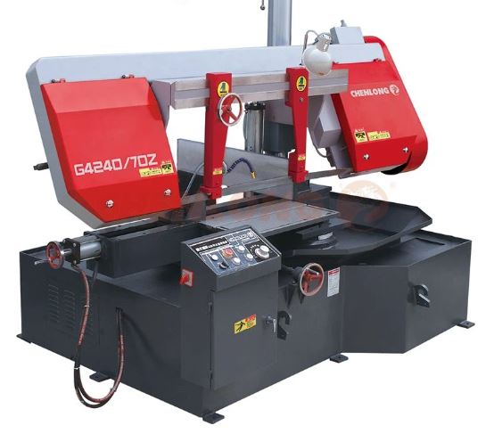 CHENLONG - Semi-Automatic Mitre Band Saw Machine - Model G4240/70/Z