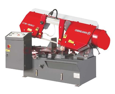 CHENLONG - CS-380 - Semi Automatic Horizontal Pivot Band Saw Machine