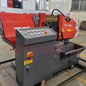 CHENLONG - CS-380 - Semi Automatic Horizontal Pivot Band Saw Machine