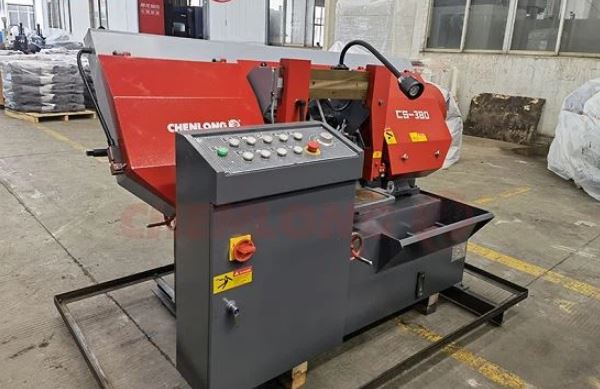 CHENLONG - Semi Automatic Horizontal Pivot Band Saw Machine CS-380