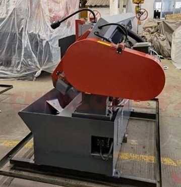 CHENLONG - CS-380 - Semi Automatic Horizontal Pivot Band Saw Machine