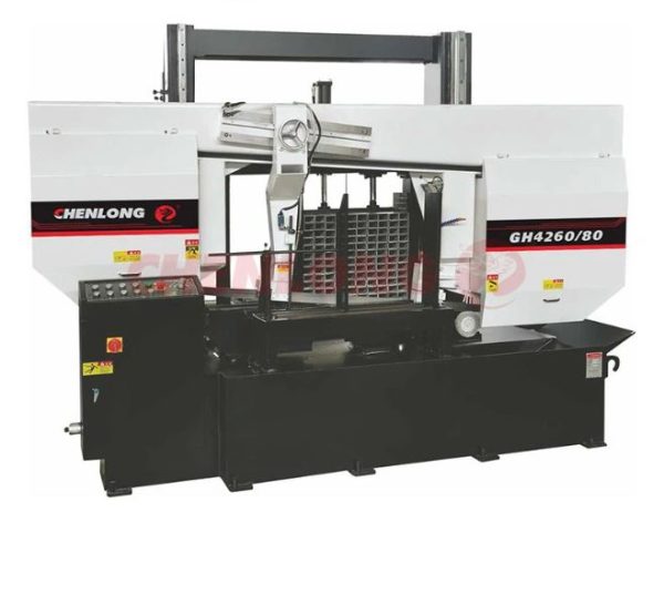 CHENLONG – GH-4260/80 - Semi-Automatic Industrial Horizontal Band Saw Machine