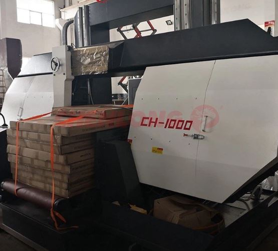 CHENLONG - CH-1000 - Semi Automatic Large Capacity Horizontal Band Saw Machine