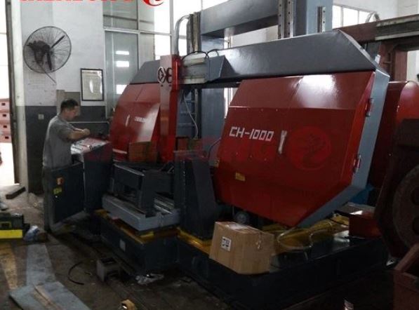 CHENLONG - CH-1000 - Semi Automatic Large Capacity Horizontal Band Saw Machine