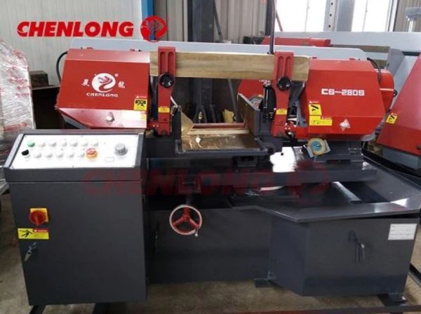 CHENLONG - Semi Automatic Miter Cutting Band Saw Machine CS-280S