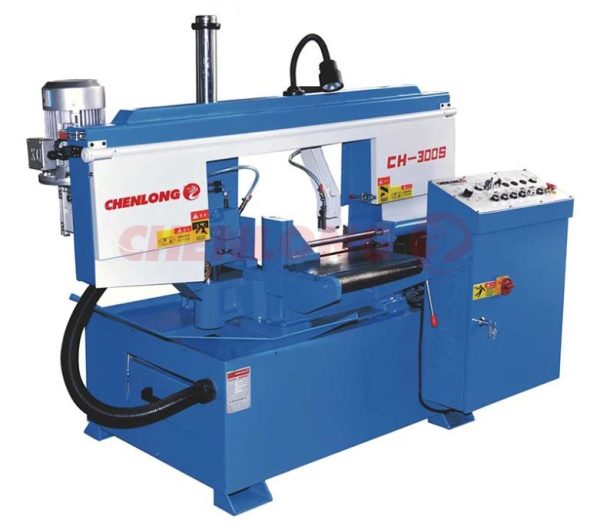 CHENLONG - CH-300S - Semi-Automatic Miter Cutting Band Saw Machine