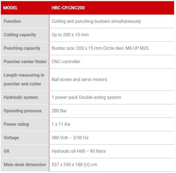 PAYAPRESS - HBC-CP CNC200 - CNC Punching Machine & CNC Cutting Machine