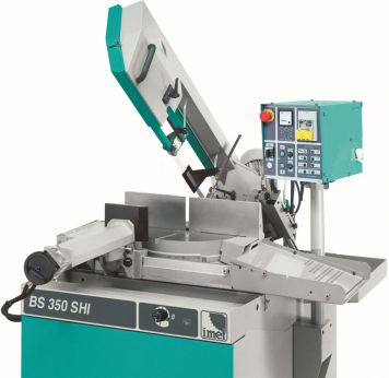 IMET - BS 350 SHI - Semiautomatic pivotal bandsaw to cut steel