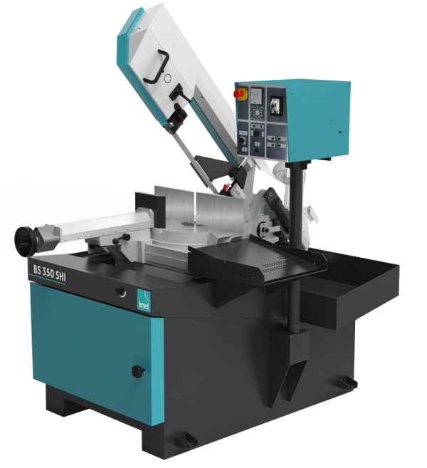 IMET - BS 350 SHI - Semiautomatic pivotal bandsaw to cut steel