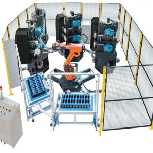 YLM - 6 Axes Articulated Robot - Polishing Work Cell