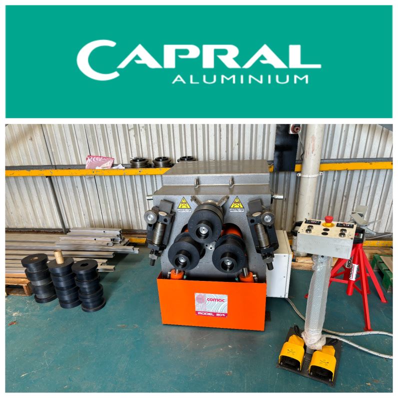 Capral Aluminium Enhances Capabilities with New COMAC Profile Bending Machine