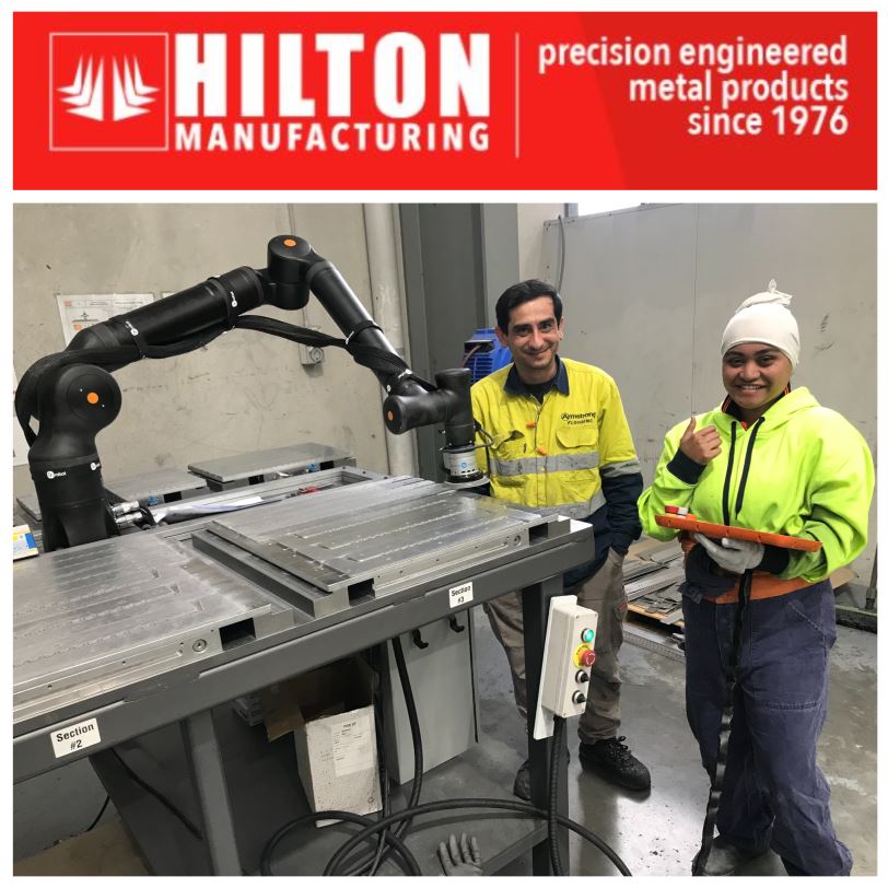 Hilton Manufacturing Invests In Lean Sanding Processes With KASSOW Collaborative Robot