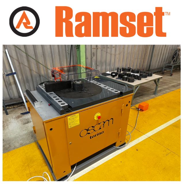 Delahenty Machinery Completes Installation of OSCAM Rod Bending Machine at Ramset™