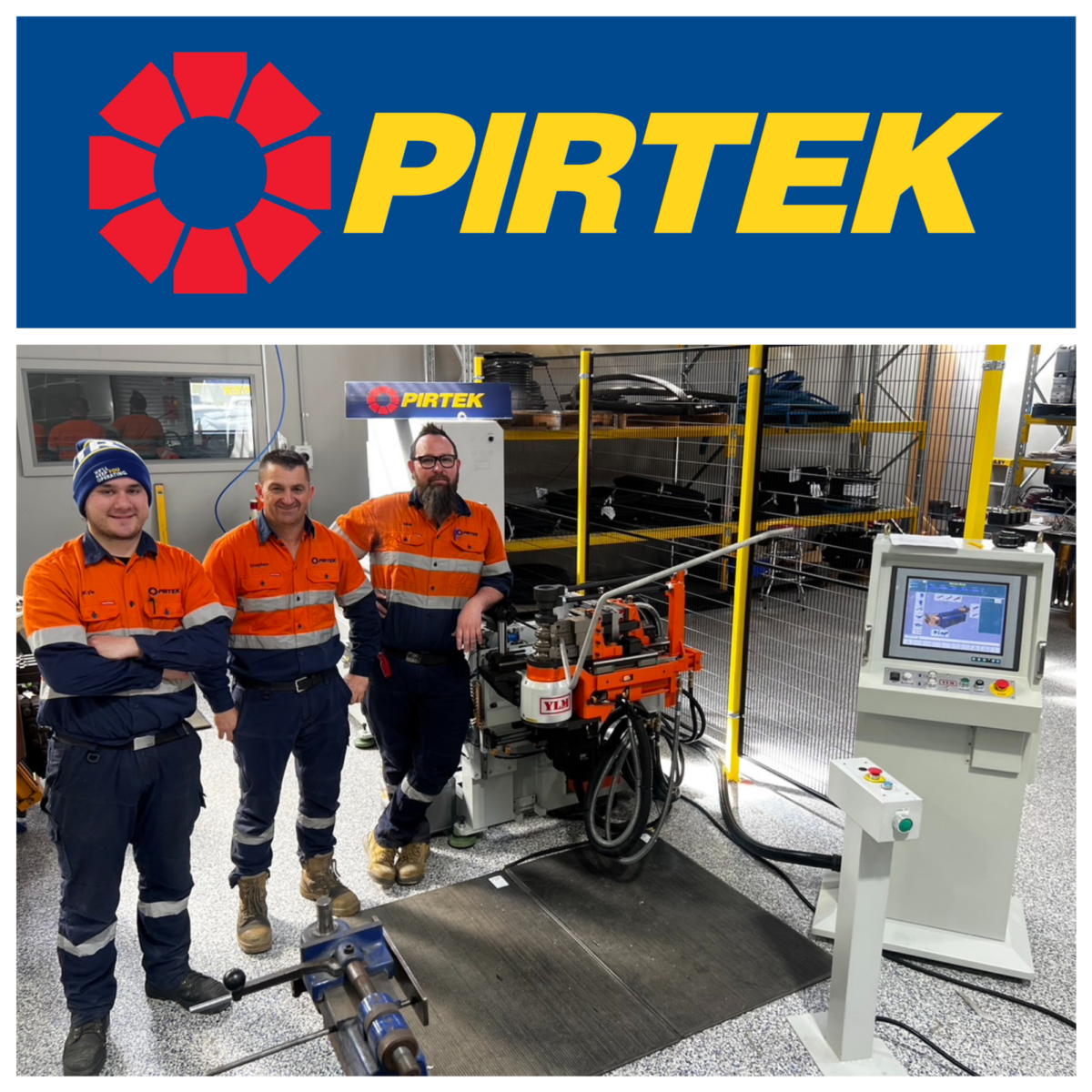 Pirtek Add Another Ylm Tube Bender To Their Manufacturing Capabilities