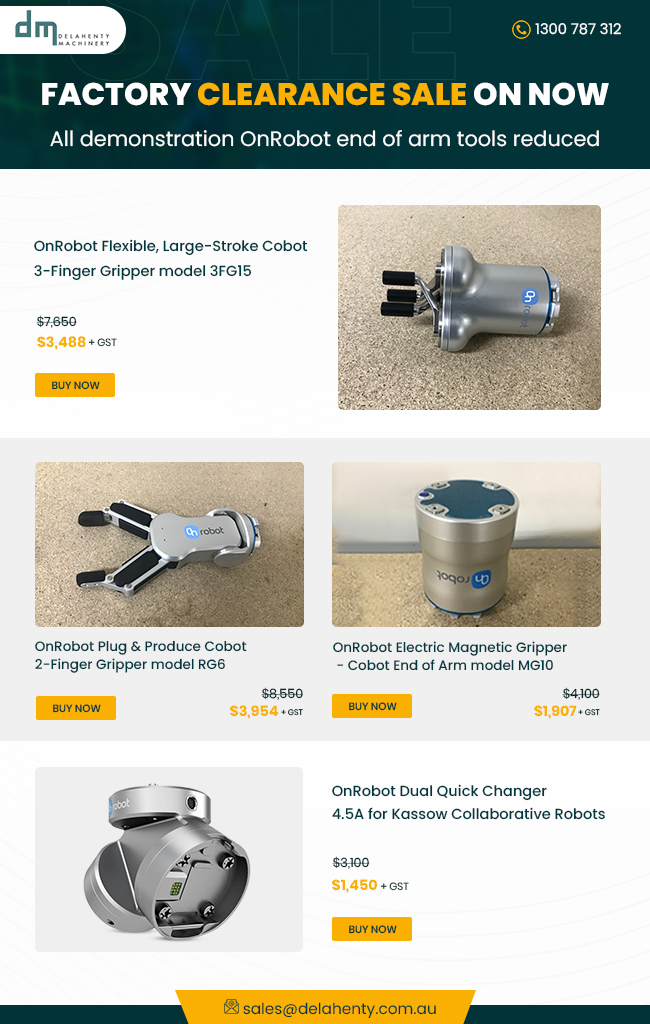 Onrobot Eoa Demo Clearance Flyer