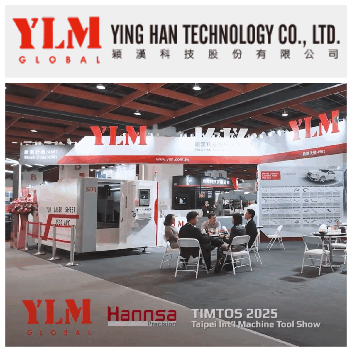 YLM Showcases Its Technologies At TIMTOS