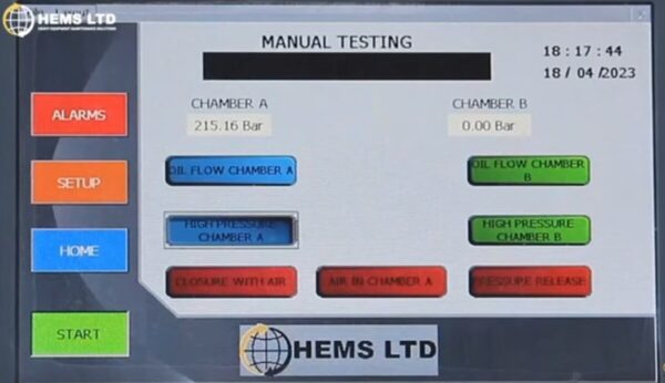 HEMS – Portable Hydraulic Tester: HE-PHT 415 HEMS - Portable Hydraulic Tester: HE-PHT 415