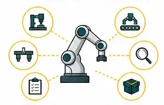 Cobots Flexible for Multiple Applications